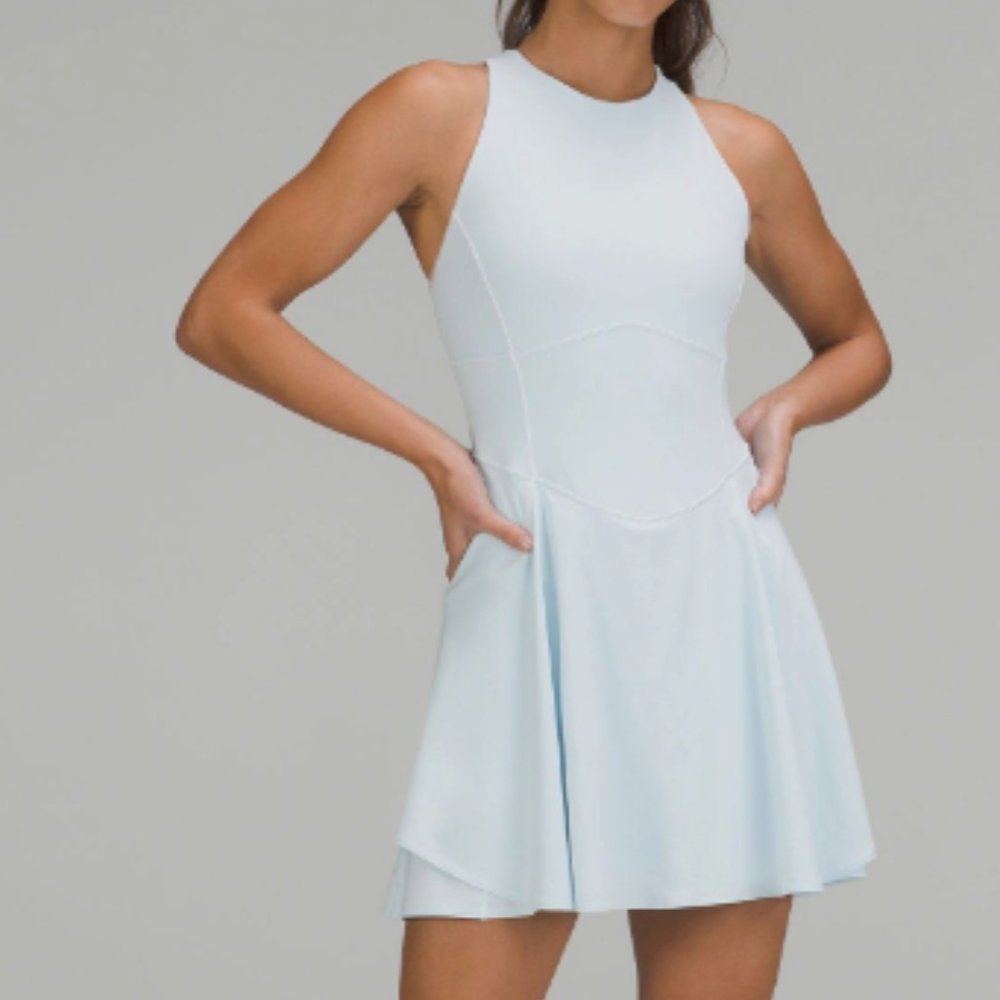 lululemon athletica Light Blue Mini Dress